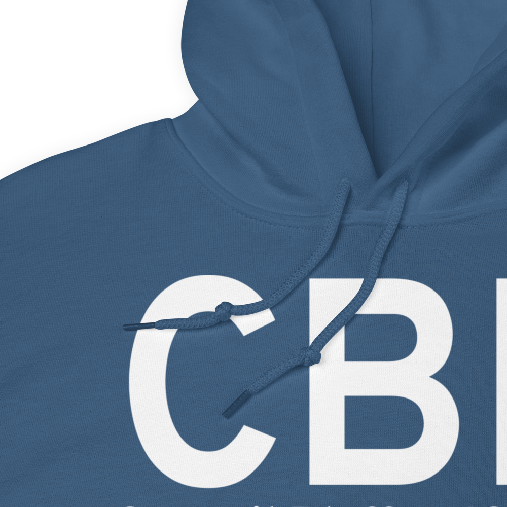 Council Bluffs (KCBF) Airport Hoodie Sweatshirt 