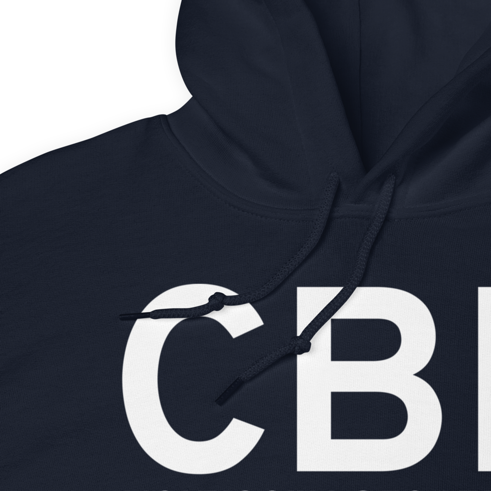 Council Bluffs (KCBF) Airport Hoodie Sweatshirt 