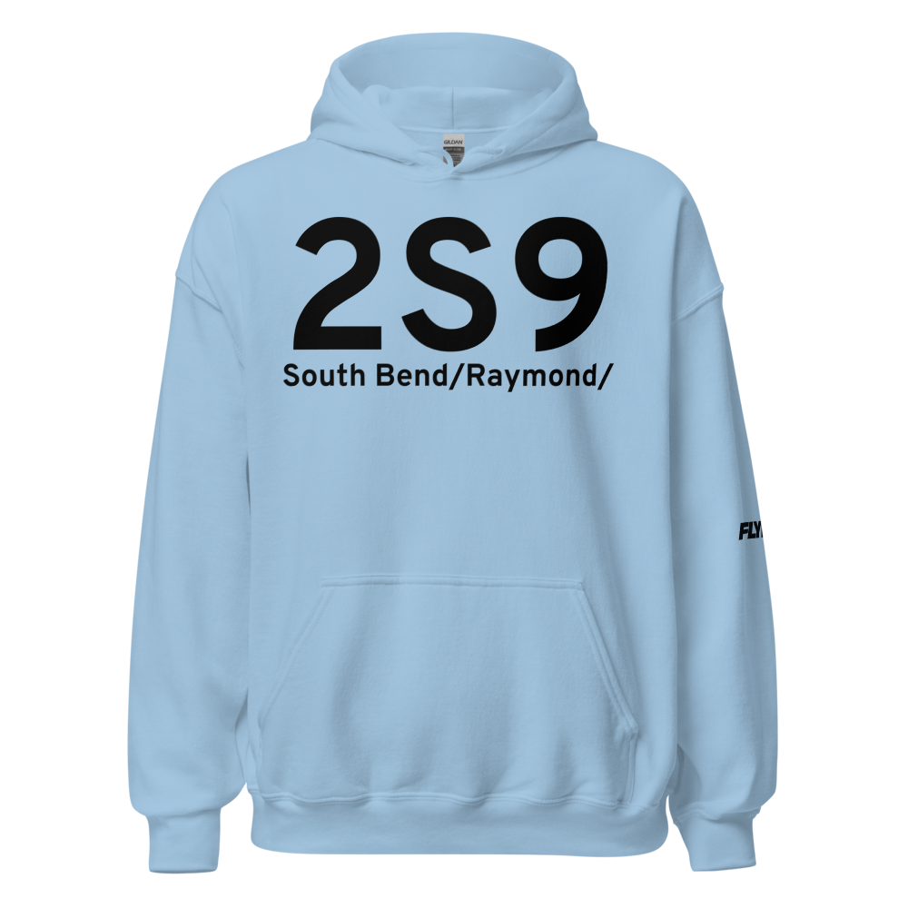 South Bend/Raymond/ (K2S9) Airport Hoodie Sweatshirt 