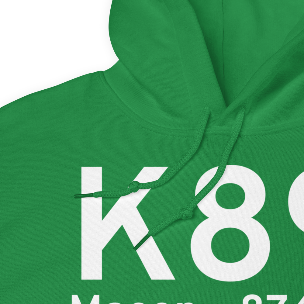 Macon (KK89) Airport Hoodie Sweatshirt 