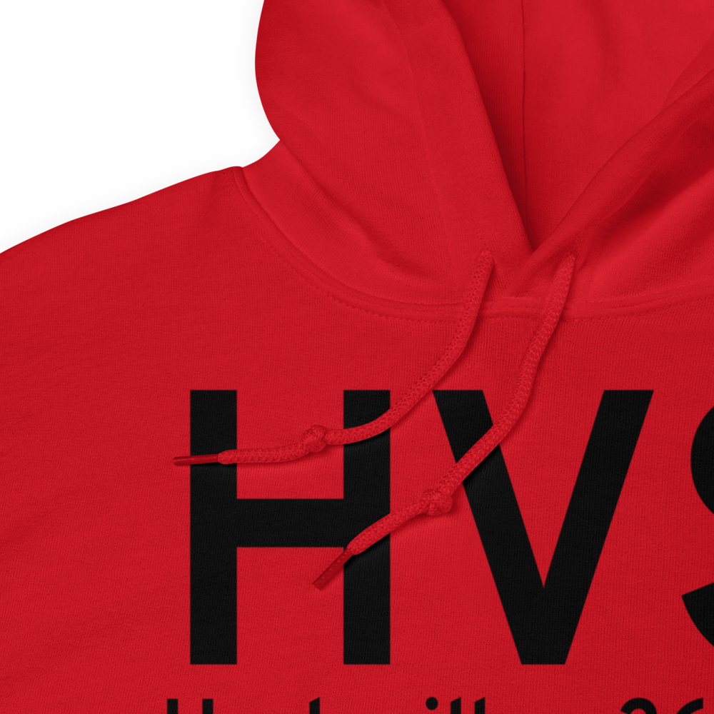 Hartsville (KHVS) Airport Hoodie Sweatshirt 