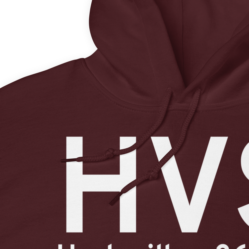 Hartsville (KHVS) Airport Hoodie Sweatshirt 