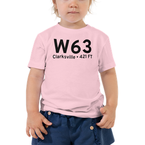 Clarksville (KW63) Airport Toddler T-Shirt