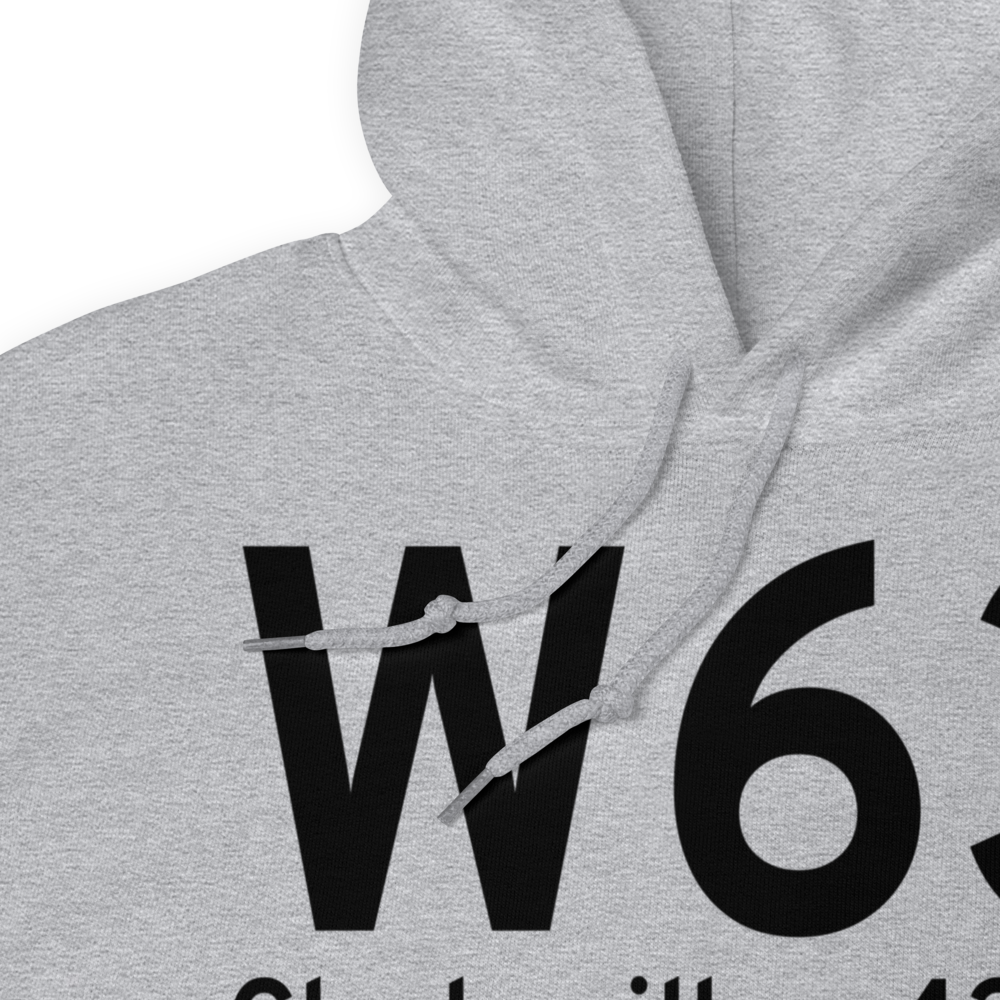Clarksville (KW63) Airport Hoodie Sweatshirt 