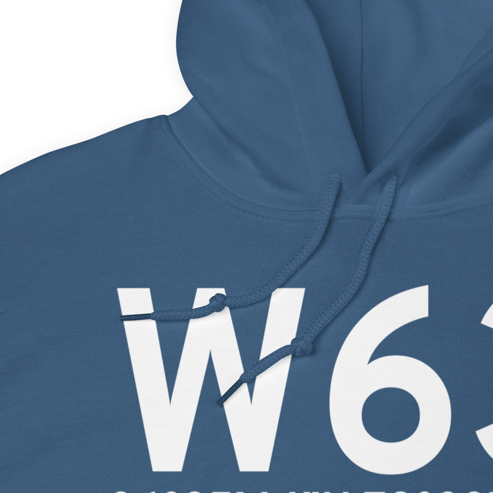 Clarksville (KW63) Airport Hoodie Sweatshirt 