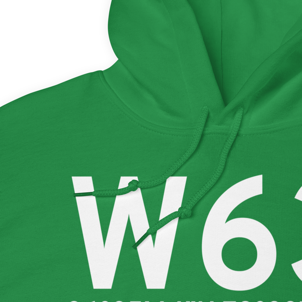 Clarksville (KW63) Airport Hoodie Sweatshirt 