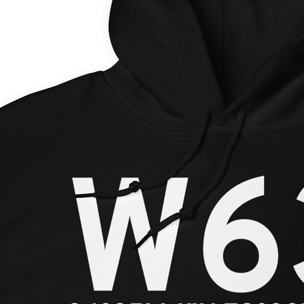Clarksville (KW63) Airport Hoodie Sweatshirt 