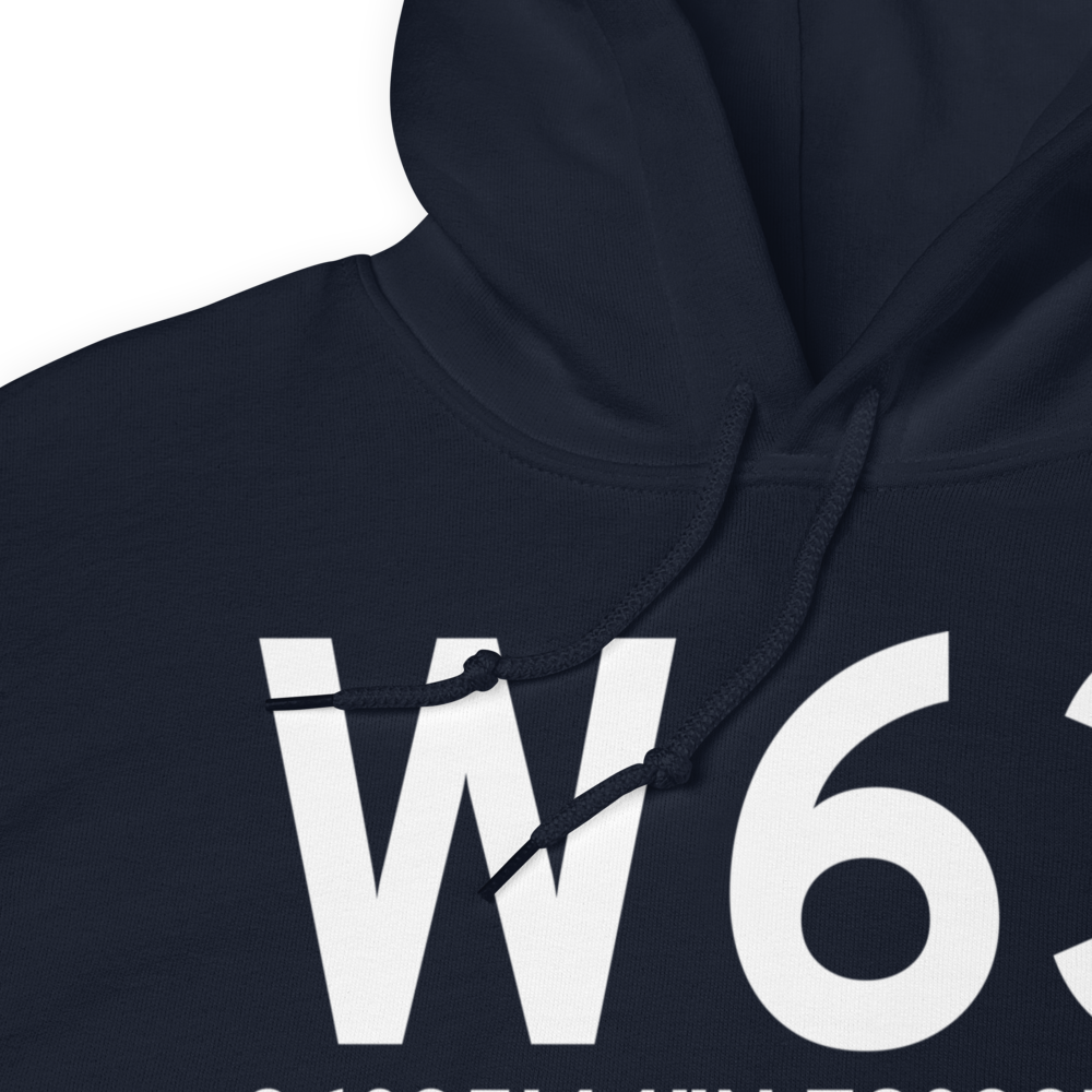 Clarksville (KW63) Airport Hoodie Sweatshirt 