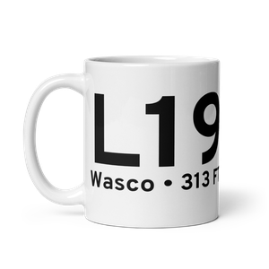 Wasco (KL19) Airport Mug