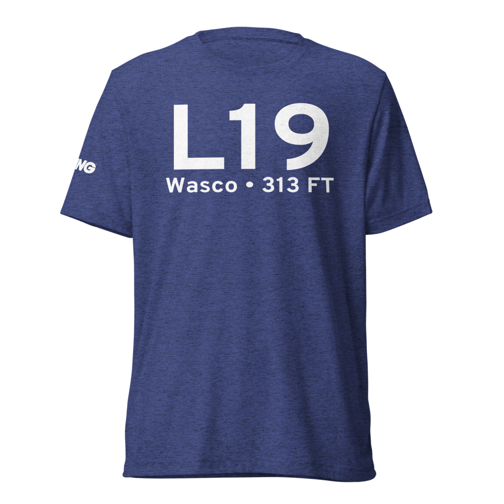 Wasco (KL19) Airport Tri-blend T-Shirt 