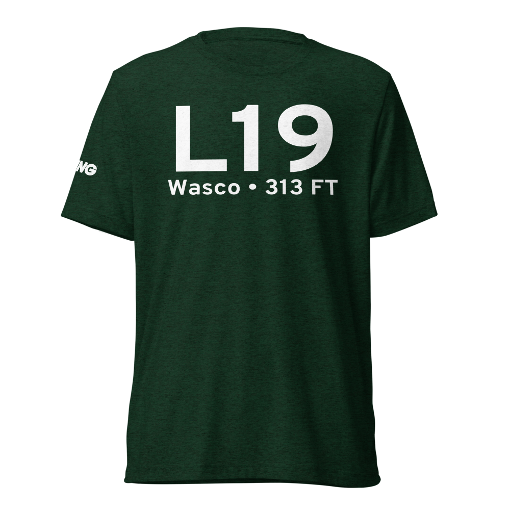 Wasco (KL19) Airport Tri-blend T-Shirt 