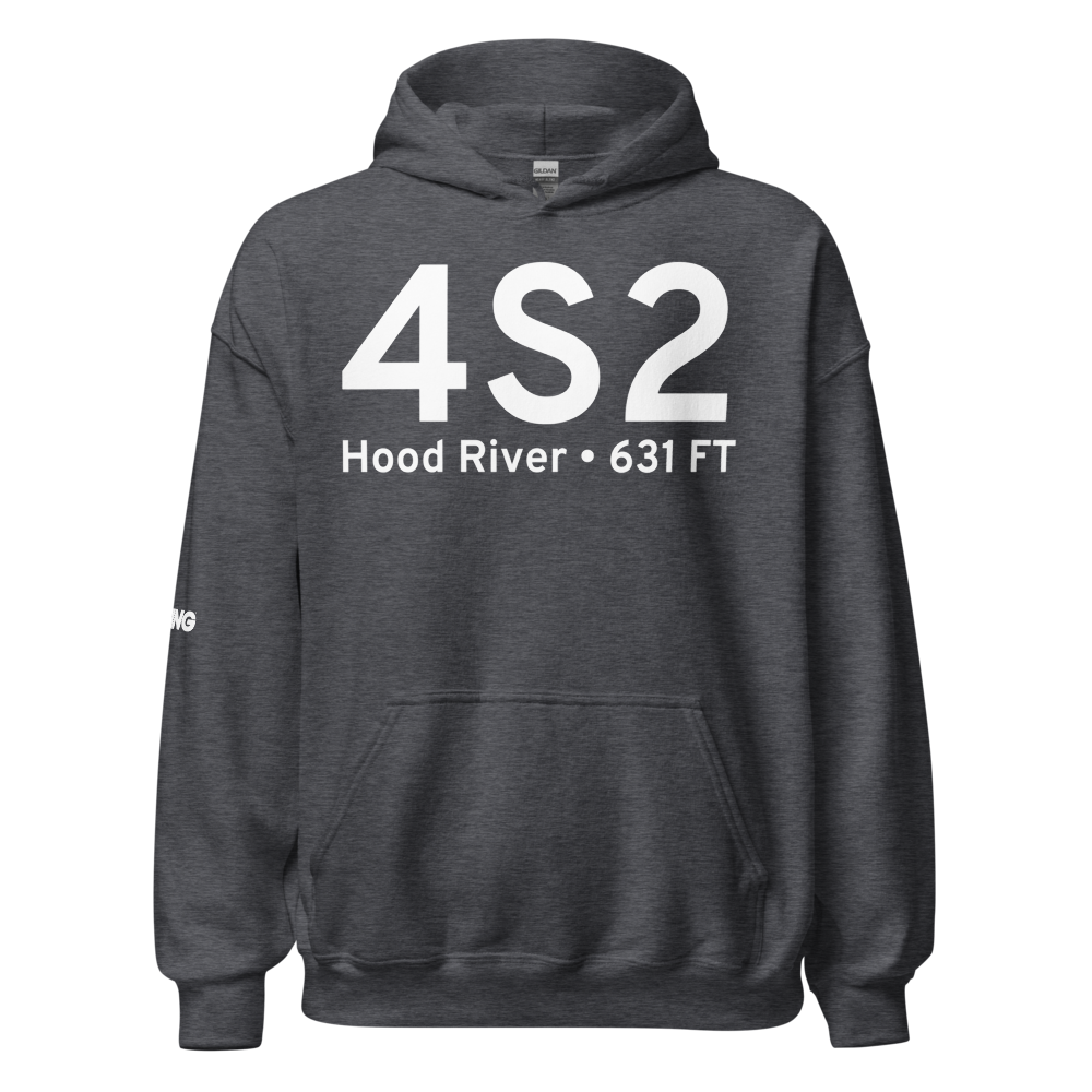 Hood River (K4S2) Airport Hoodie Sweatshirt 