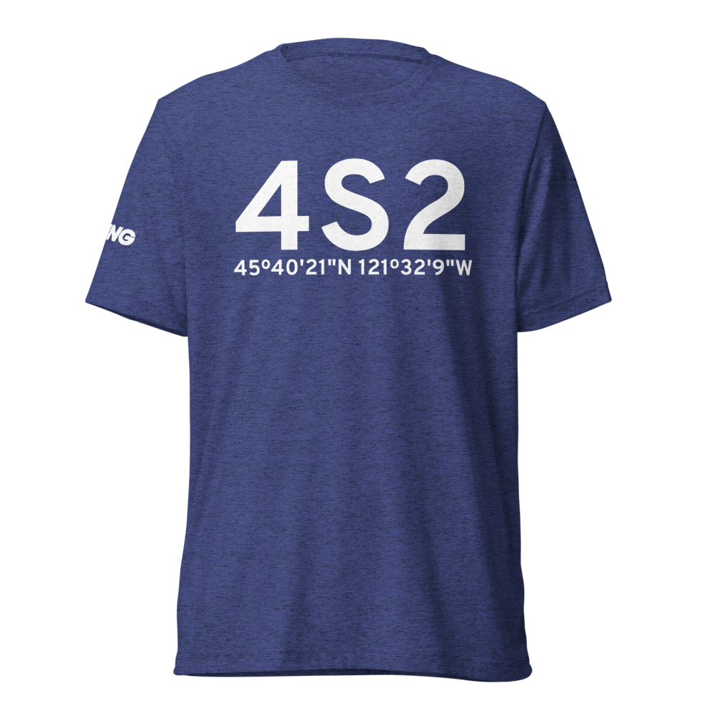 Hood River (K4S2) Airport Tri-blend T-Shirt 