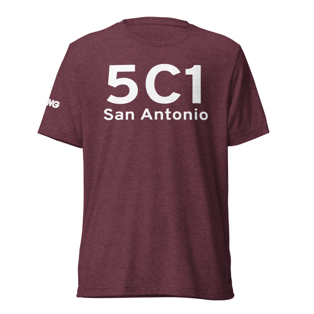 San Antonio (K5C1) Airport Tri-blend T-Shirt 