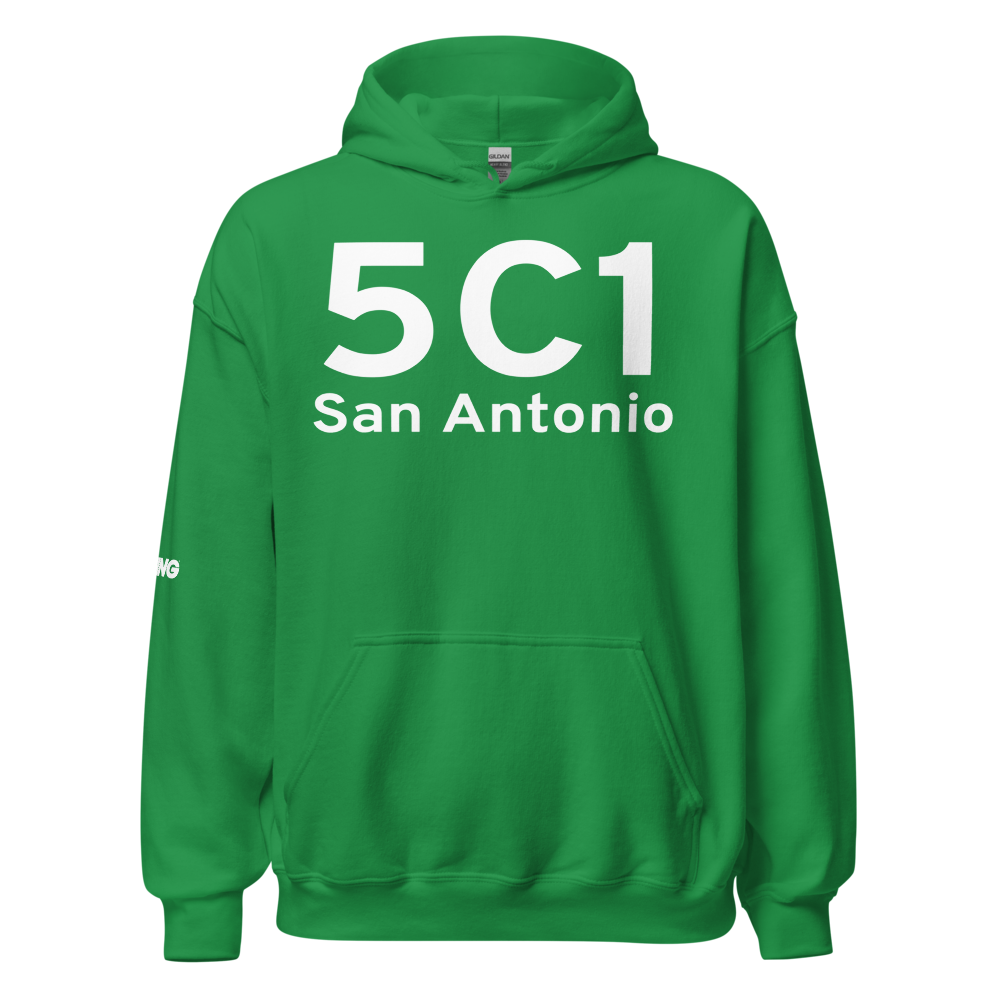 San Antonio (K5C1) Airport Hoodie Sweatshirt 