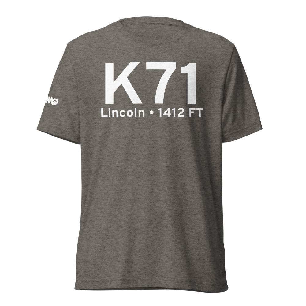 Lincoln (K71) Airport Tri-blend T-Shirt 