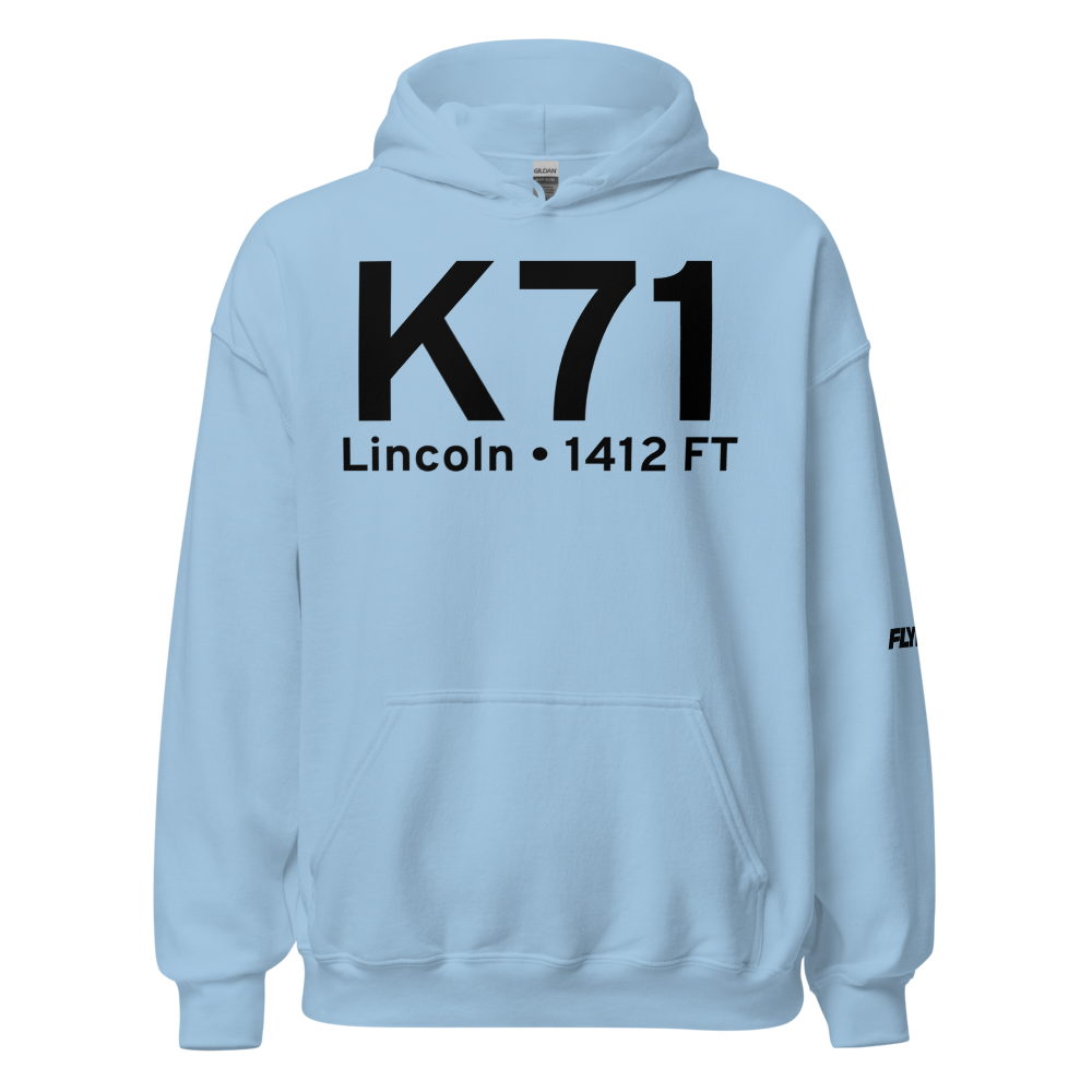 Lincoln (K71) Airport Hoodie Sweatshirt 