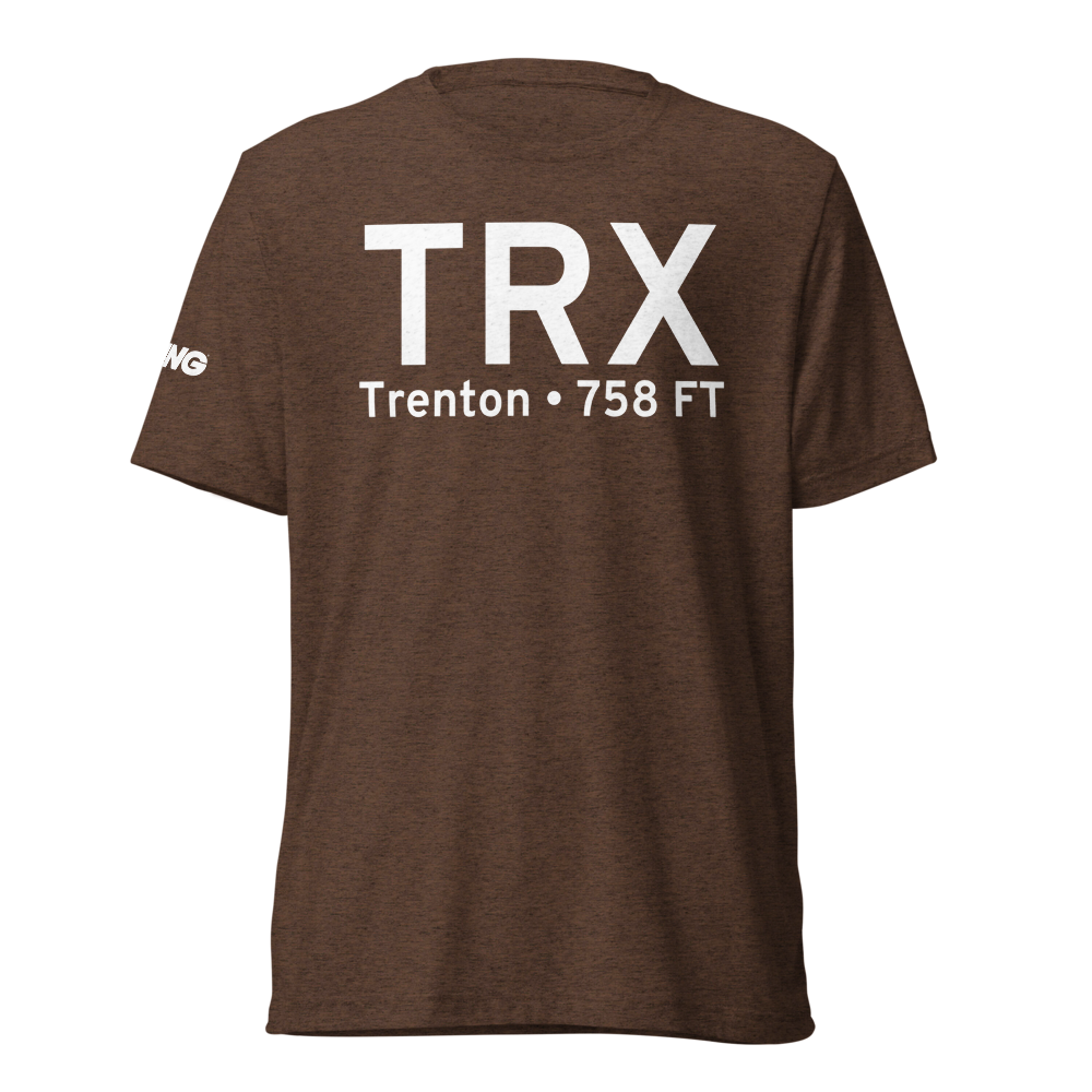 Trenton (KTRX) Airport Tri-blend T-Shirt 