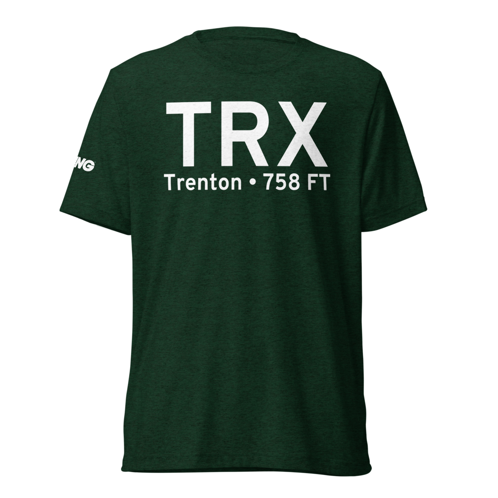 Trenton (KTRX) Airport Tri-blend T-Shirt 