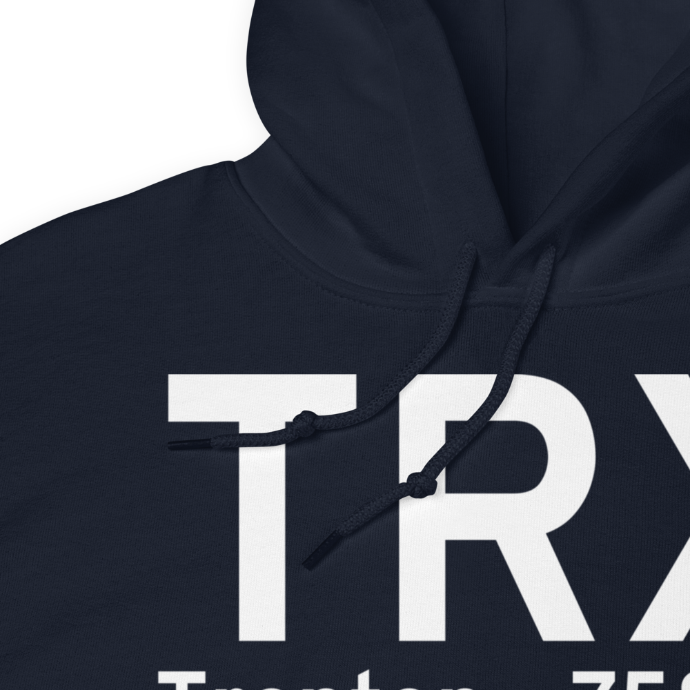 Trenton (KTRX) Airport Hoodie Sweatshirt 