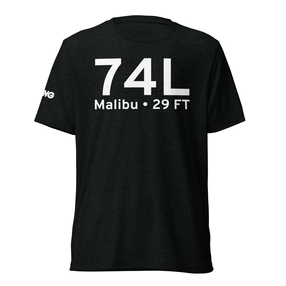 Malibu (74L) Airport Tri-blend T-Shirt 