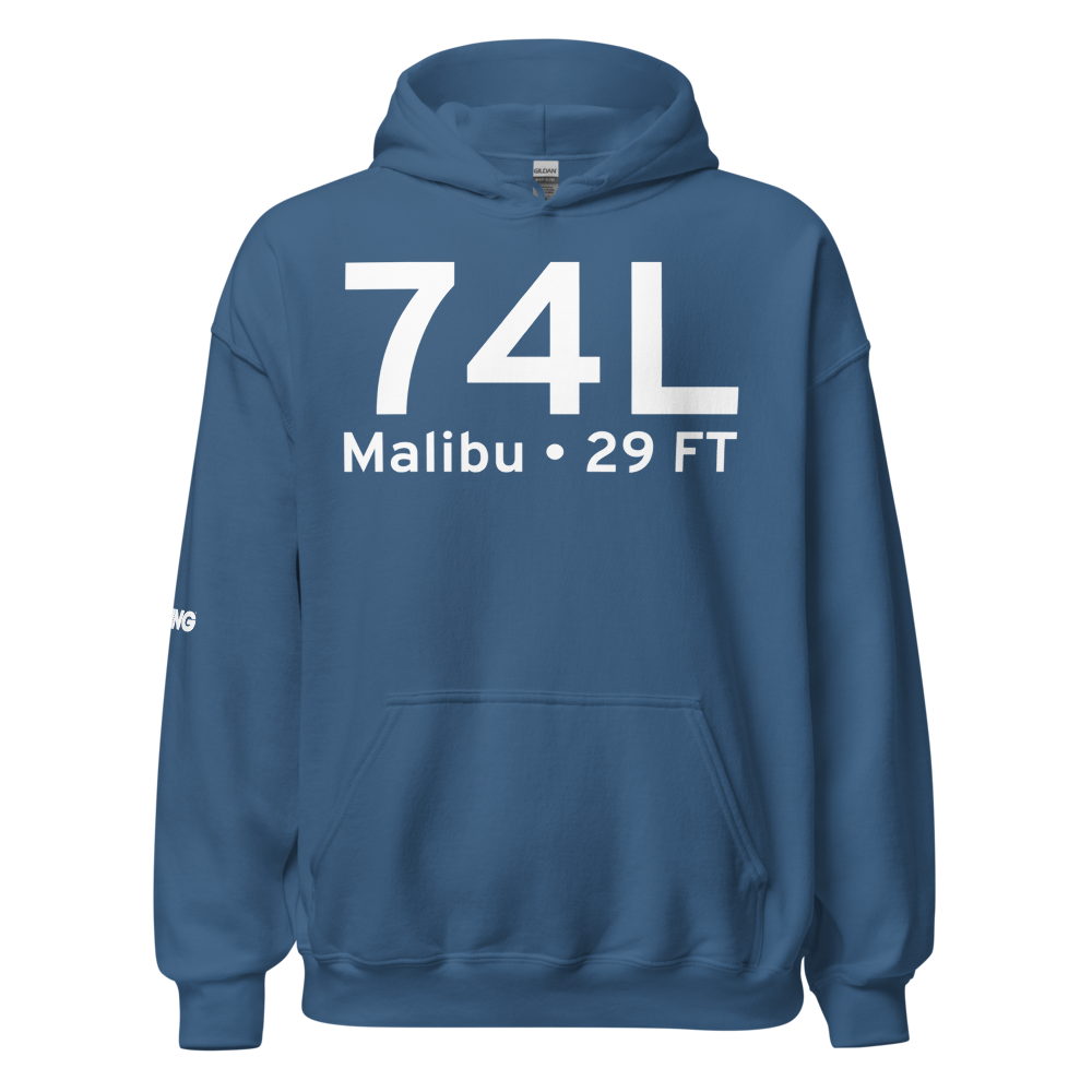 Malibu (74L) Airport Hoodie Sweatshirt 