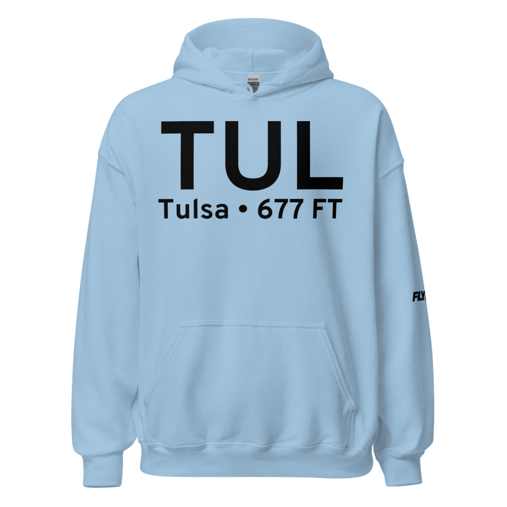 Tulsa (KTUL) Airport Hoodie Sweatshirt 