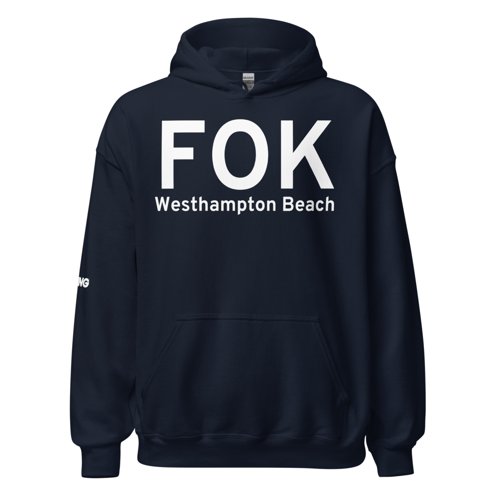 Westhampton Beach (KFOK) Airport Hoodie Sweatshirt 