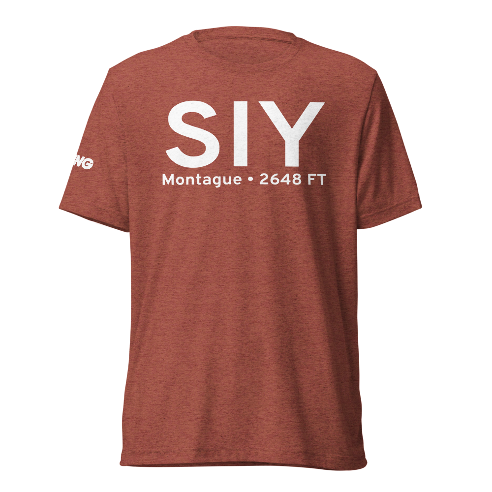 Montague (KSIY) Airport Tri-blend T-Shirt 
