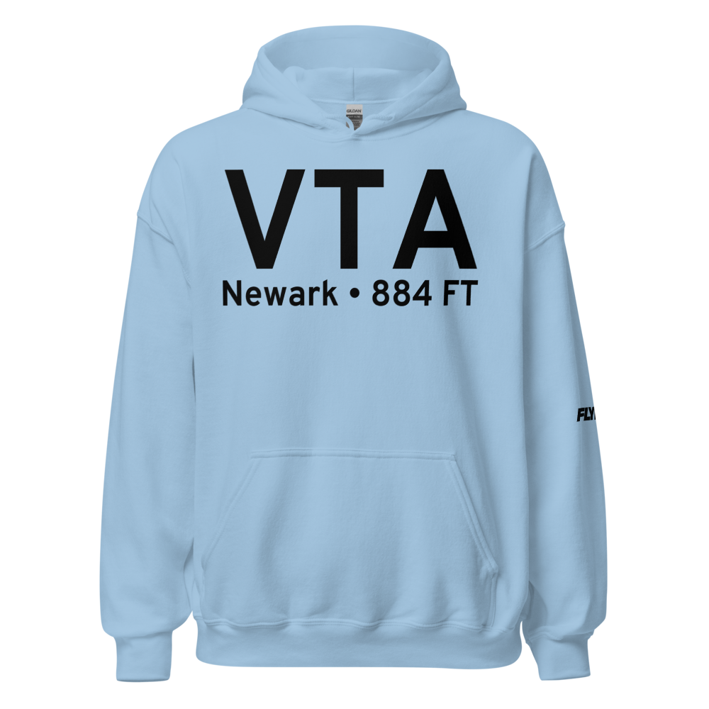 Newark (KVTA) Airport Hoodie Sweatshirt 