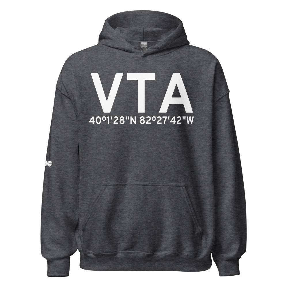 Newark (KVTA) Airport Hoodie Sweatshirt 
