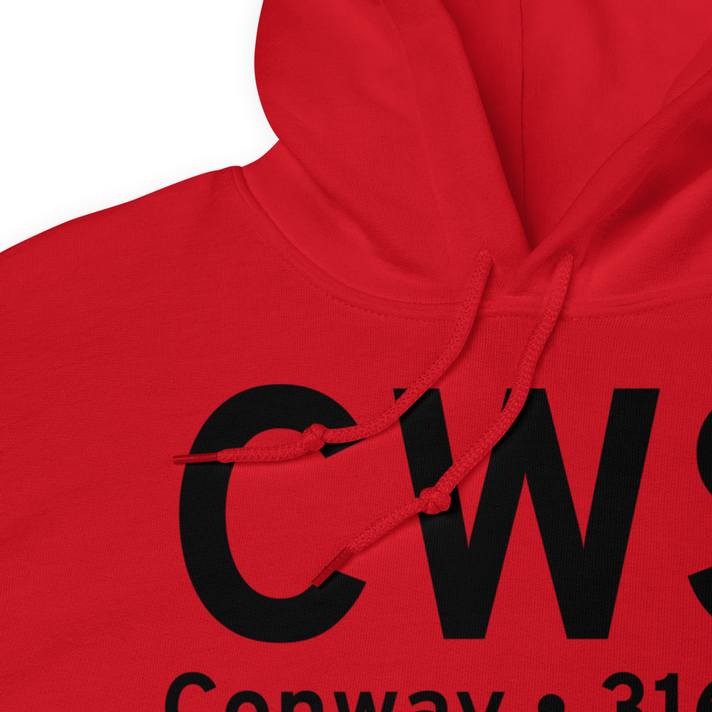 Conway (KCWS) Airport Hoodie Sweatshirt 