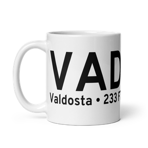 Valdosta (KVAD) Airport Mug