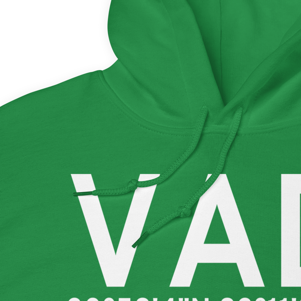 Valdosta (KVAD) Airport Hoodie Sweatshirt 