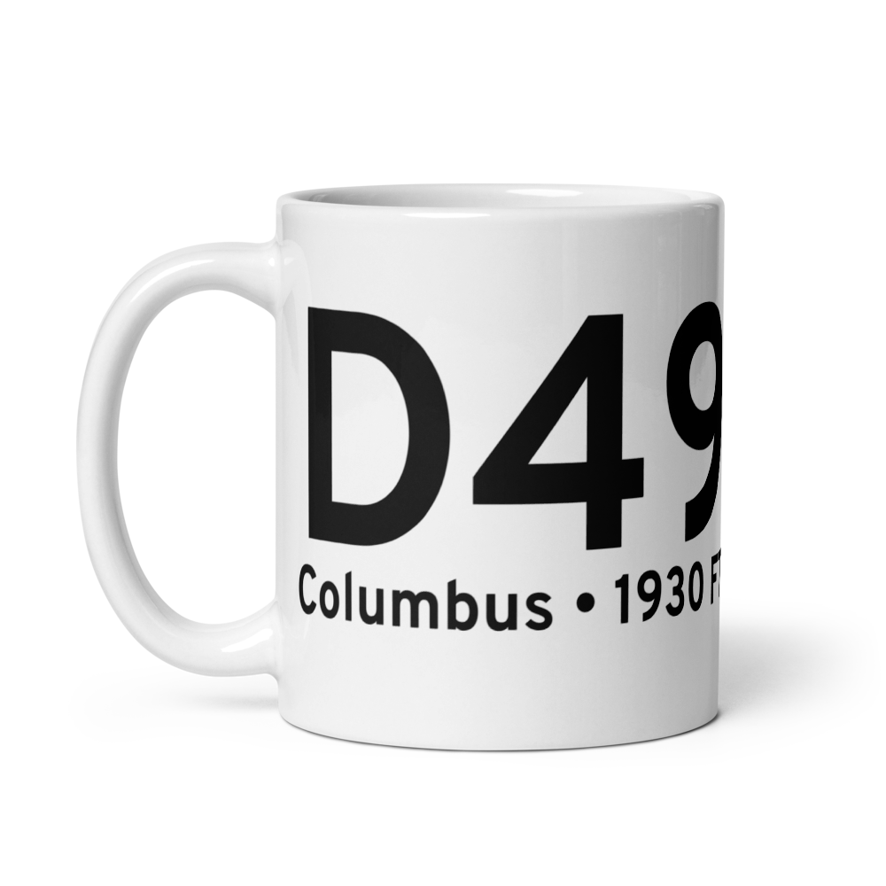 Columbus (D49) Airport Mug 