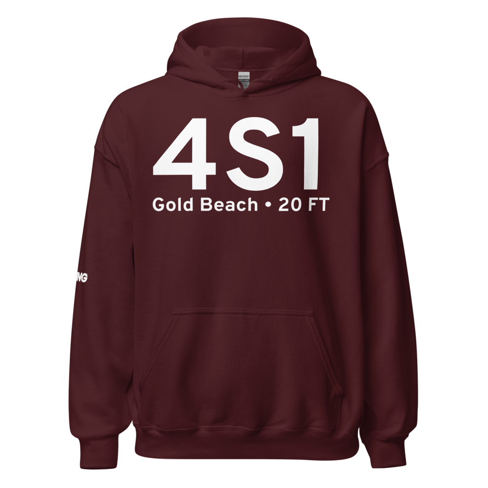 Gold Beach (K4S1) Airport Hoodie Sweatshirt 