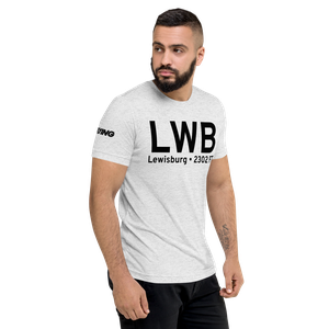 Lewisburg (KLWB) Airport Tri-blend T-Shirt