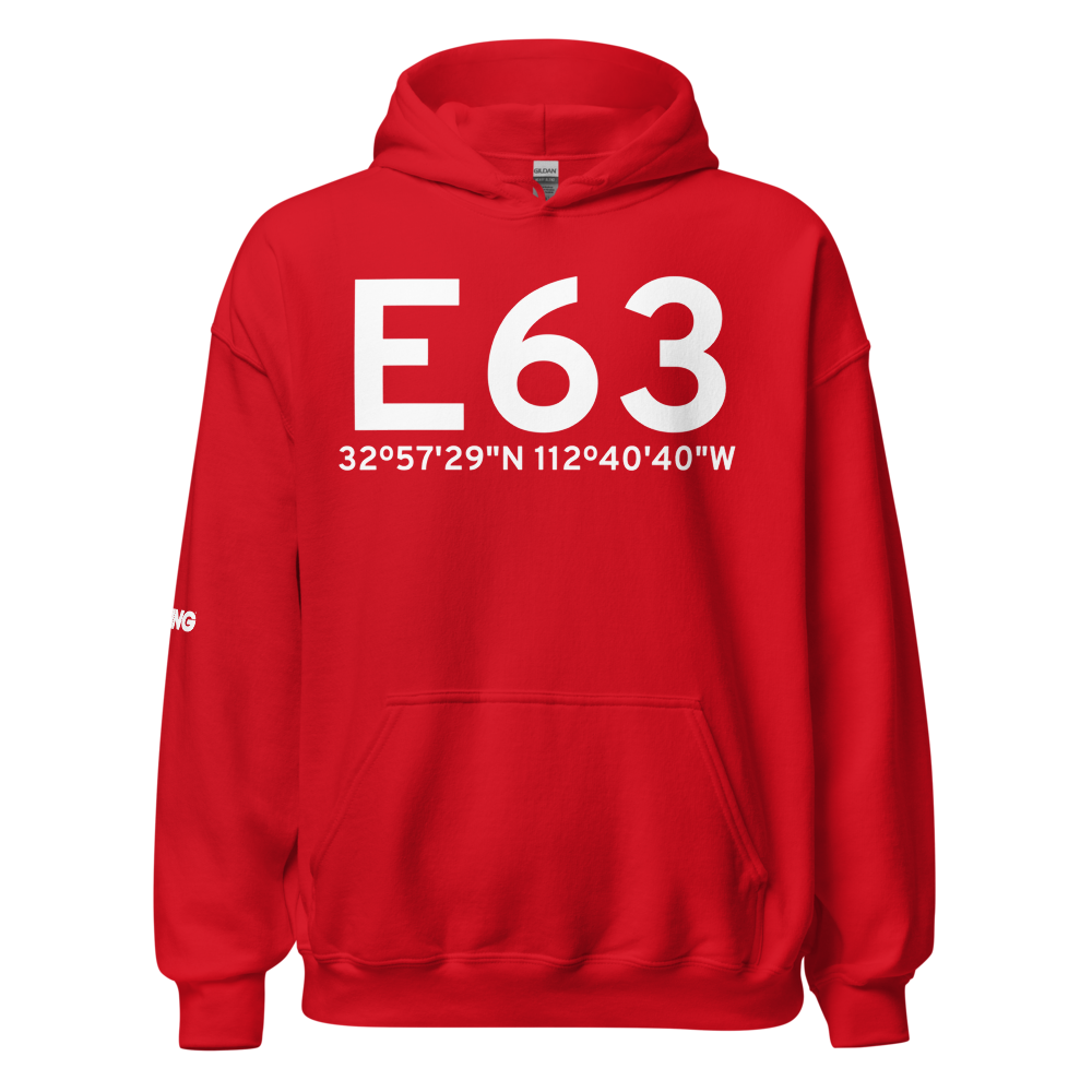 Gila Bend (KE63) Airport Hoodie Sweatshirt 