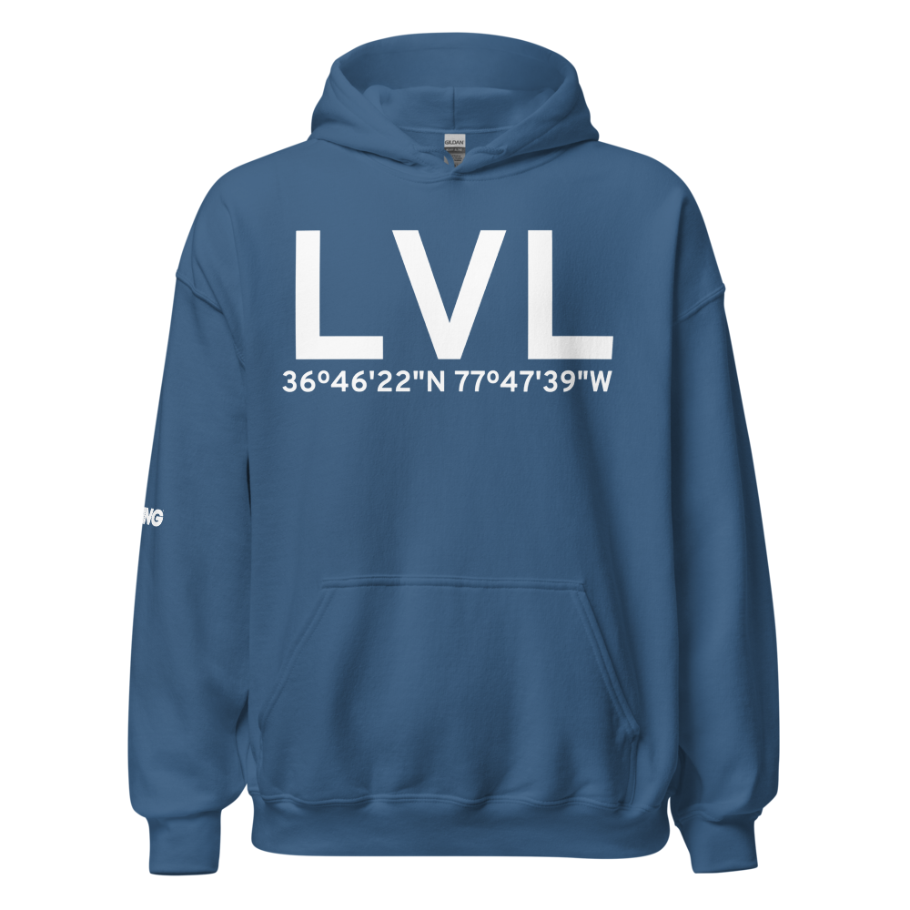 Lawrenceville (KLVL) Airport Hoodie Sweatshirt 