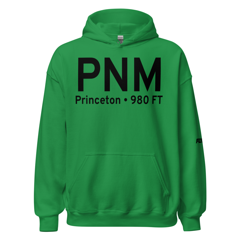 Princeton (KPNM) Airport Hoodie Sweatshirt 