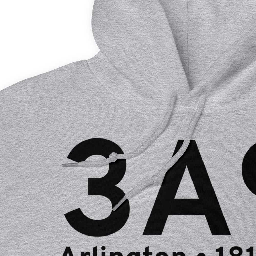 Arlington (3A9) Airport Hoodie Sweatshirt 