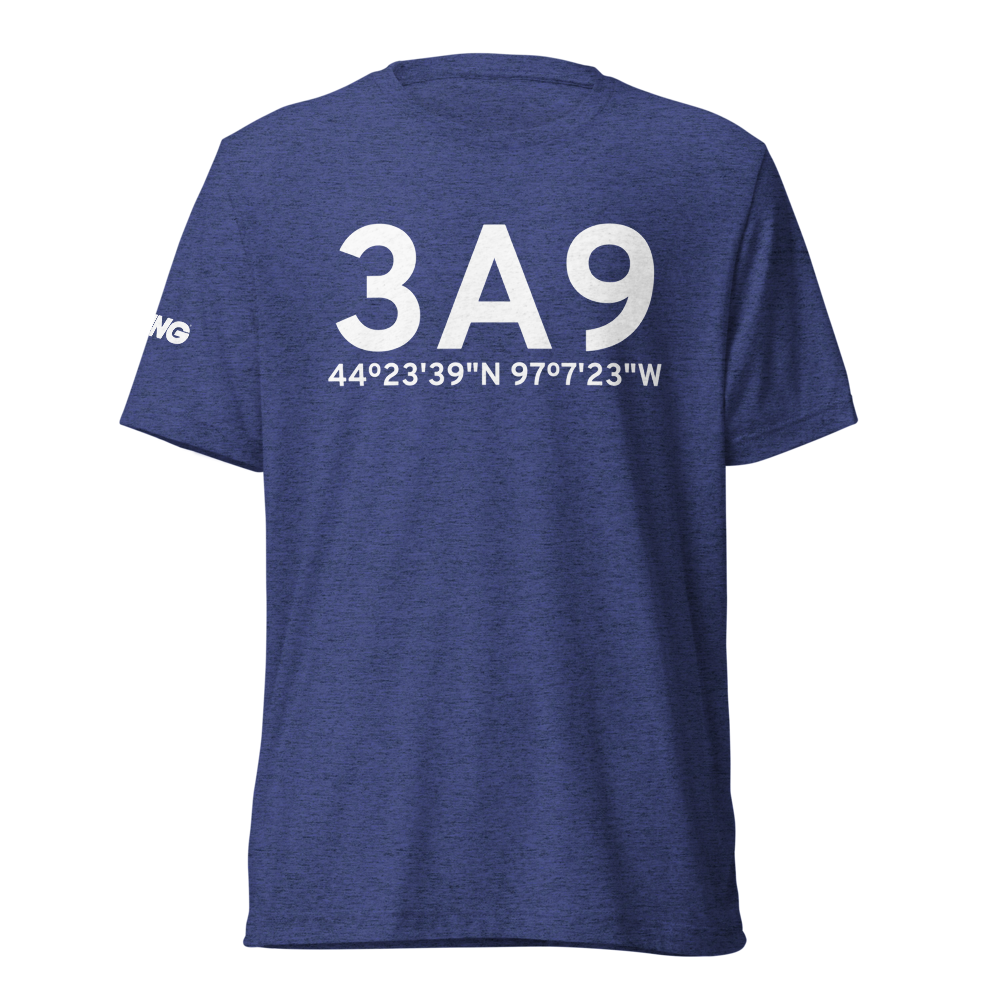 Arlington (3A9) Airport Tri-blend T-Shirt 