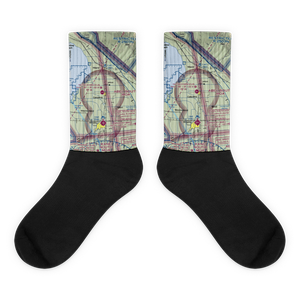 Cliff Hatfield Memorial Airport (CLR) VFR Sectional Socks