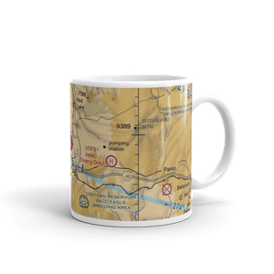 H.A. Clark Memorial Field (CMR) VFR Sectional  Mug