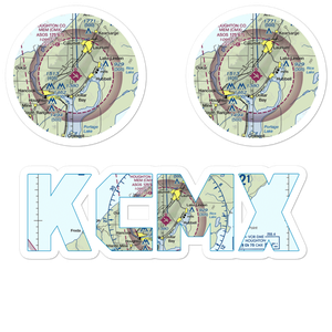 Houghton County Memorial Airport (CMX) VFR Sectional Sticker Pack