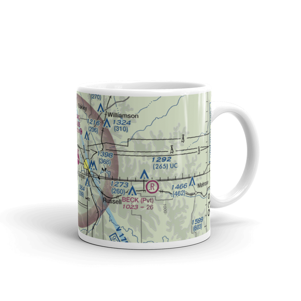 Chariton Municipal Airport (CNC) VFR Sectional  Mug 