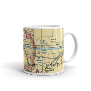 Billy G Ray Field (CNP) VFR Sectional  Mug