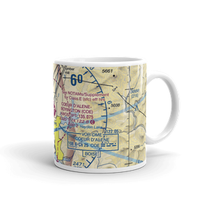 Coeur D'Alene - Pappy Boyington Field (COE) VFR Sectional  Mug