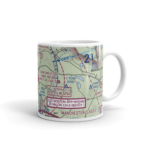 Concord Municipal Airport (CON) VFR Sectional  Mug