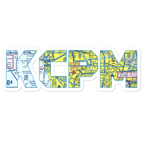 Compton Woodley Airport (CPM) VFR Sectional Sticker